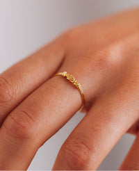 750‰ gold rings