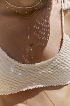Bijou de corps or perles de culture waterproof