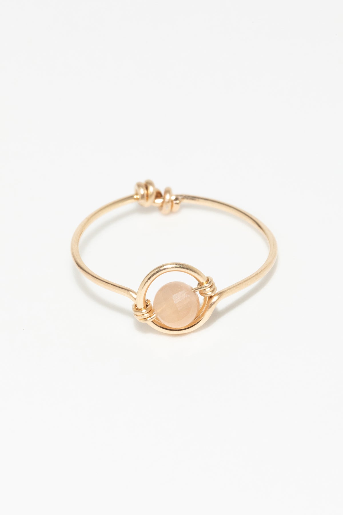 Swan Ring - Sunstone