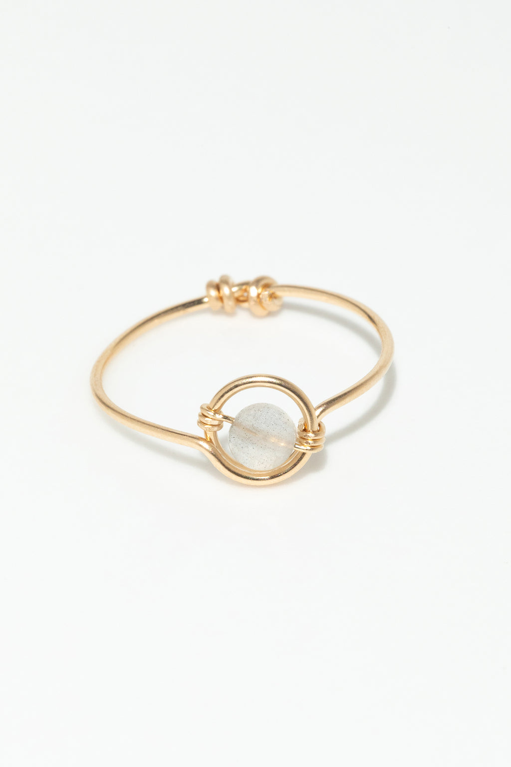 Swan Ring - Labradorite