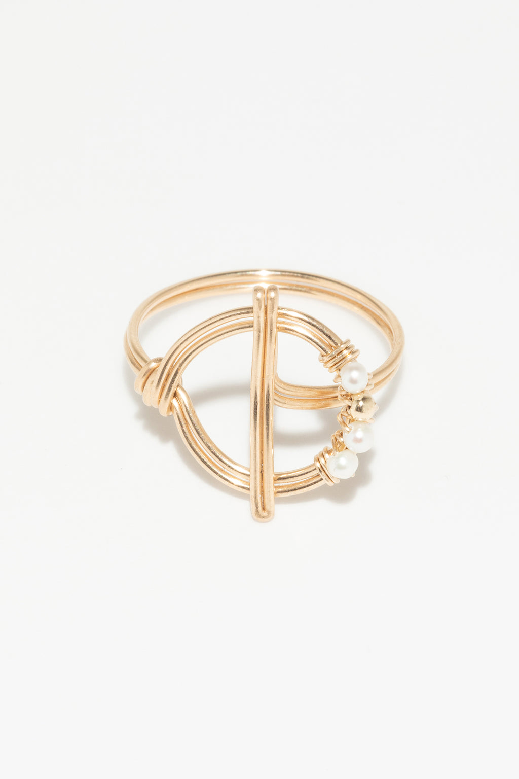 Gold Ring - Cultured Pearl