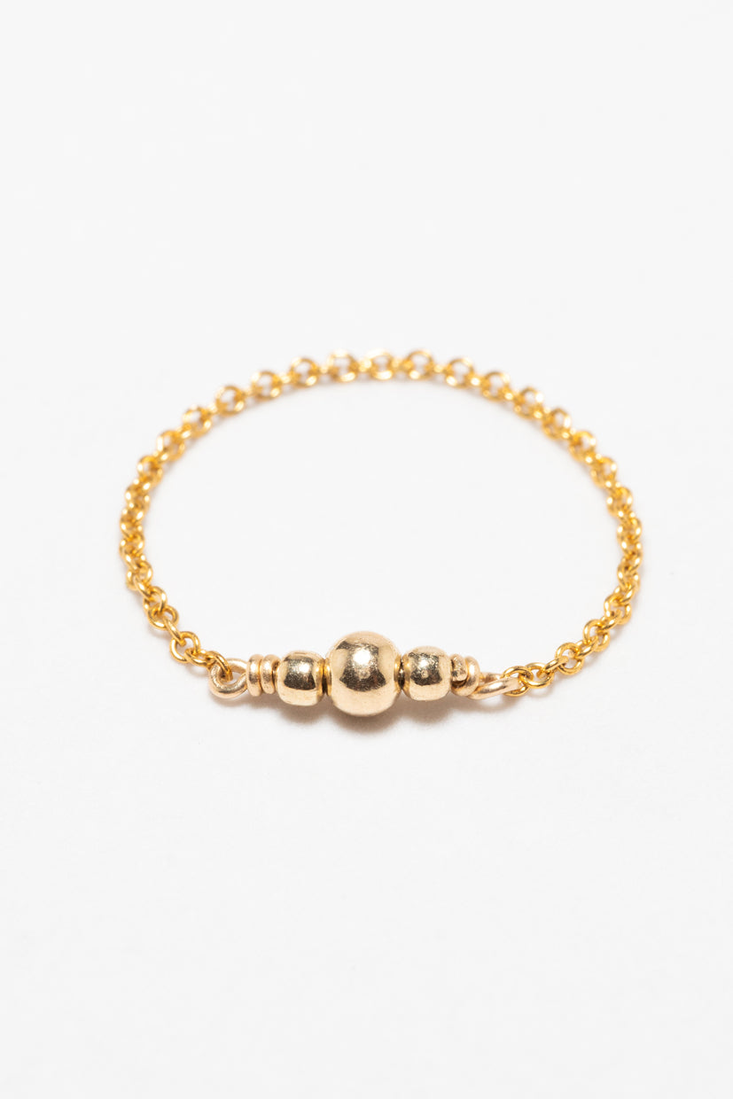 Lucky chain ring