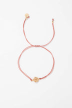 Rosa Cord Bracelet - Pink