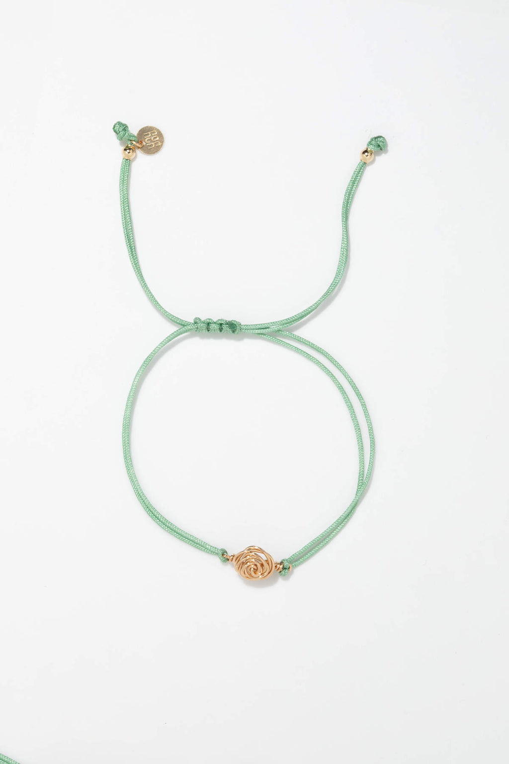 Rosa Cord Bracelet - Green