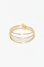 Multi-row phalanx ring