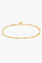 Satellite double chain bracelet