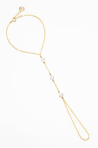 Swan hand jewel - Mother of pearl