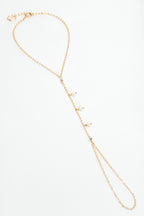 Nayla hand jewelry - Cultured pearl