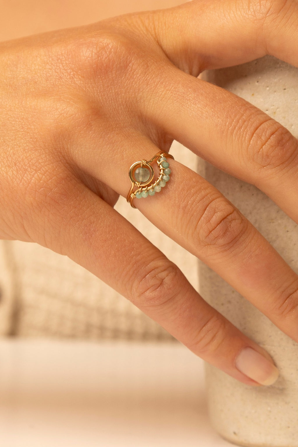 Frida Ring - Emerald
