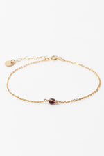 Stella Bracelet - Garnet