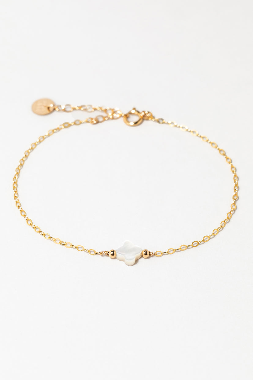Swan Star Bracelet - Mother of Pearl