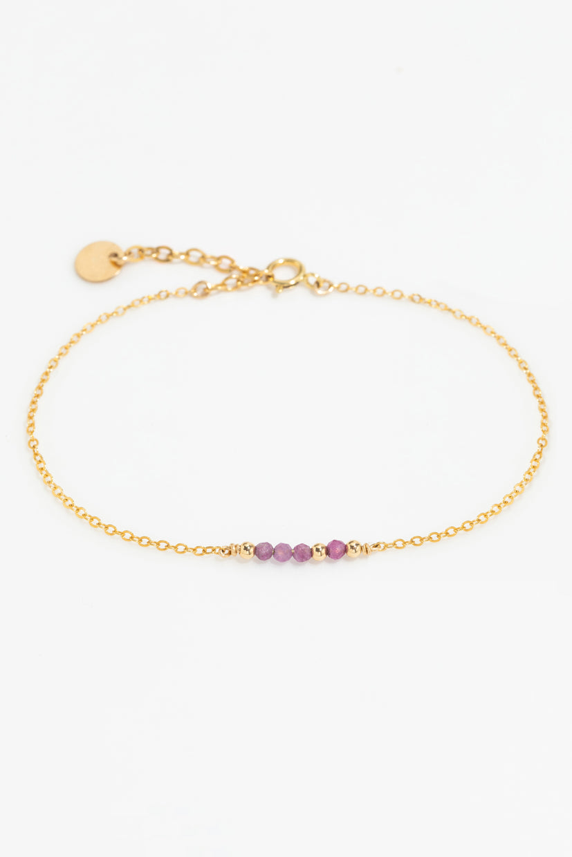 Théa Bracelet - Ruby