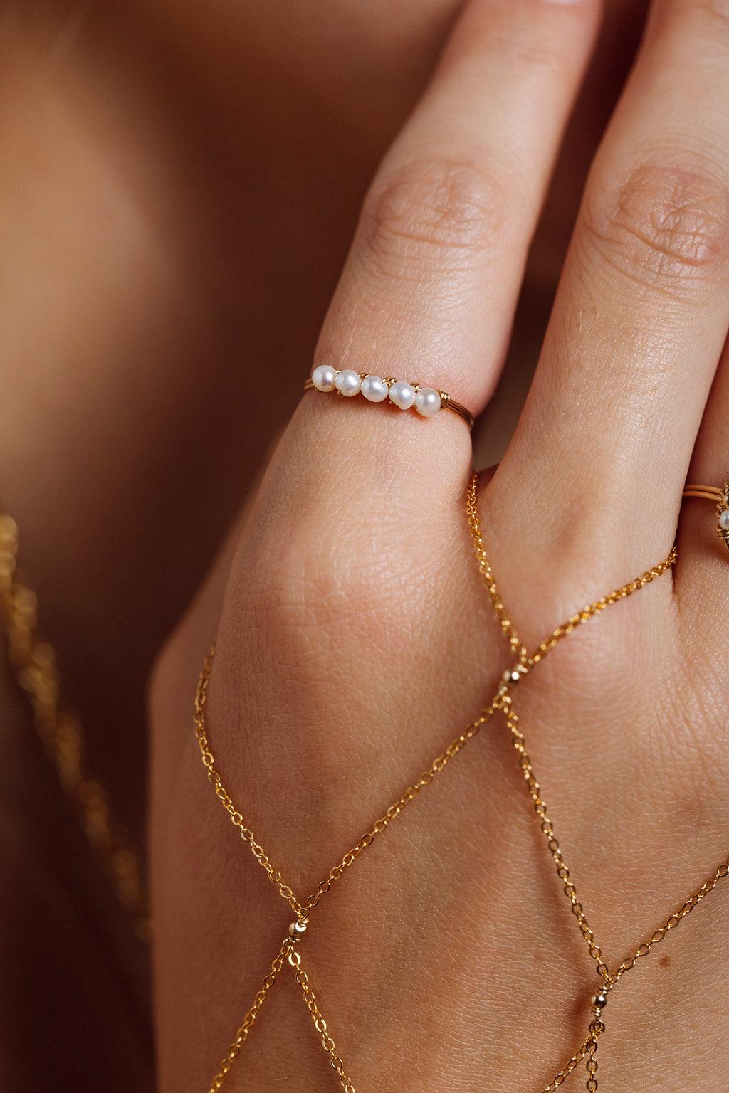 Elna Ring - Cultured Pearl