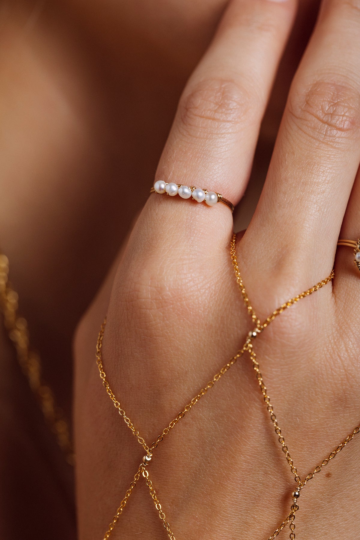 Elna Ring - Cultured Pearl