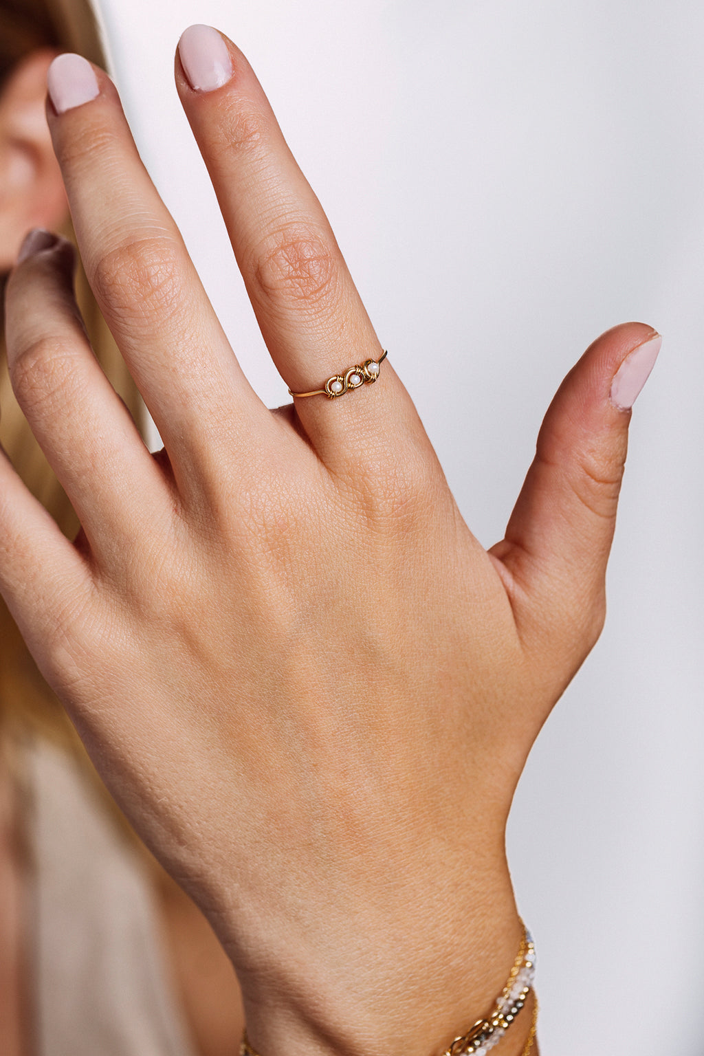 Isis Ring - Cultured Pearl