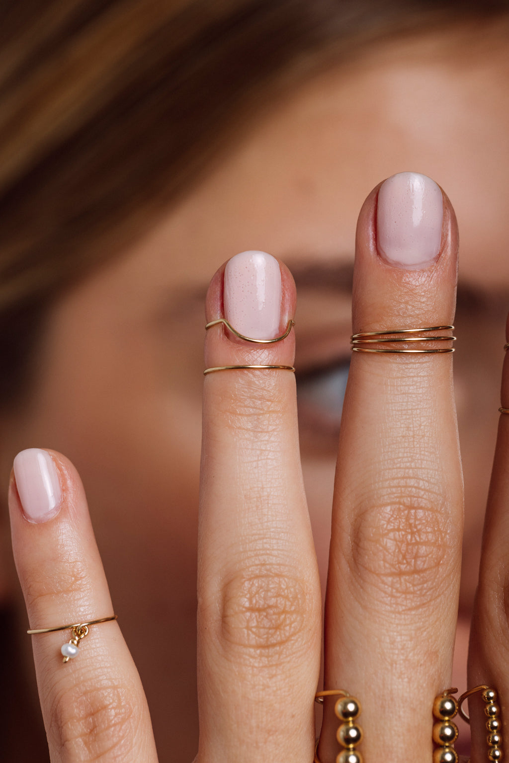 Knuckle and Nail Ring Set