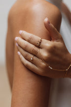 Théa hand jewel - Cultured pearls