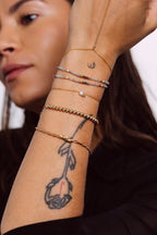 Lana Medium Pearl Bracelet - Gold