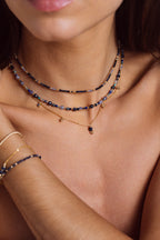 Gaia Necklace - Sapphire