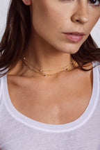 Satellite Necklace-Bracelet - Agate