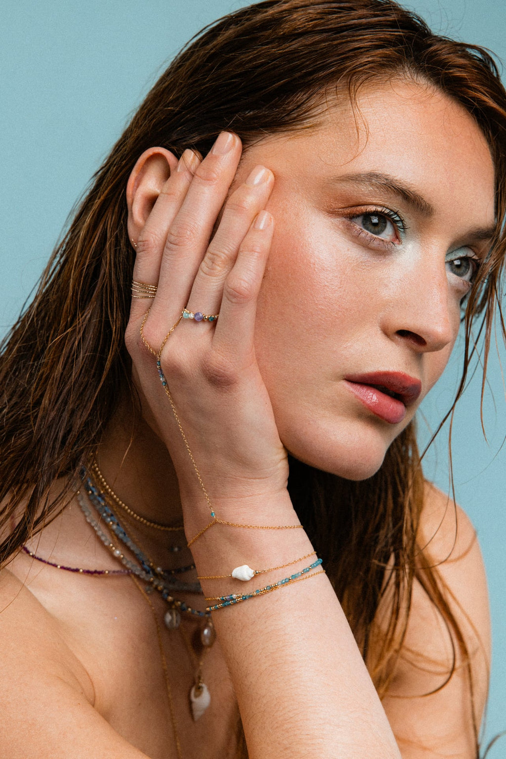 Queen Bracelet - Apatite