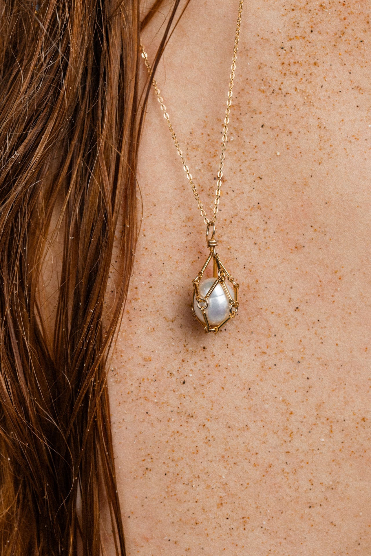 Secret Pendant - Cultured Pearl