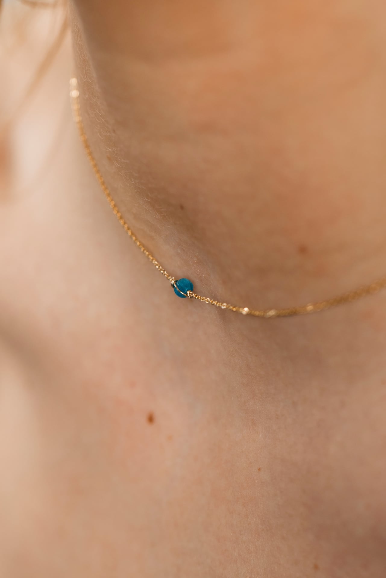 Stella Necklace - Apatite