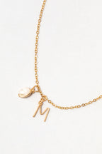 Personalized letter necklace