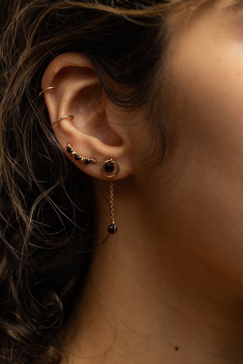 Fake Helix piercing