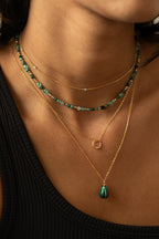 Double Satellite Necklace-Bracelet