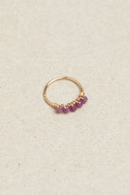 Diana Piercing - Ruby - 750‰ Gold