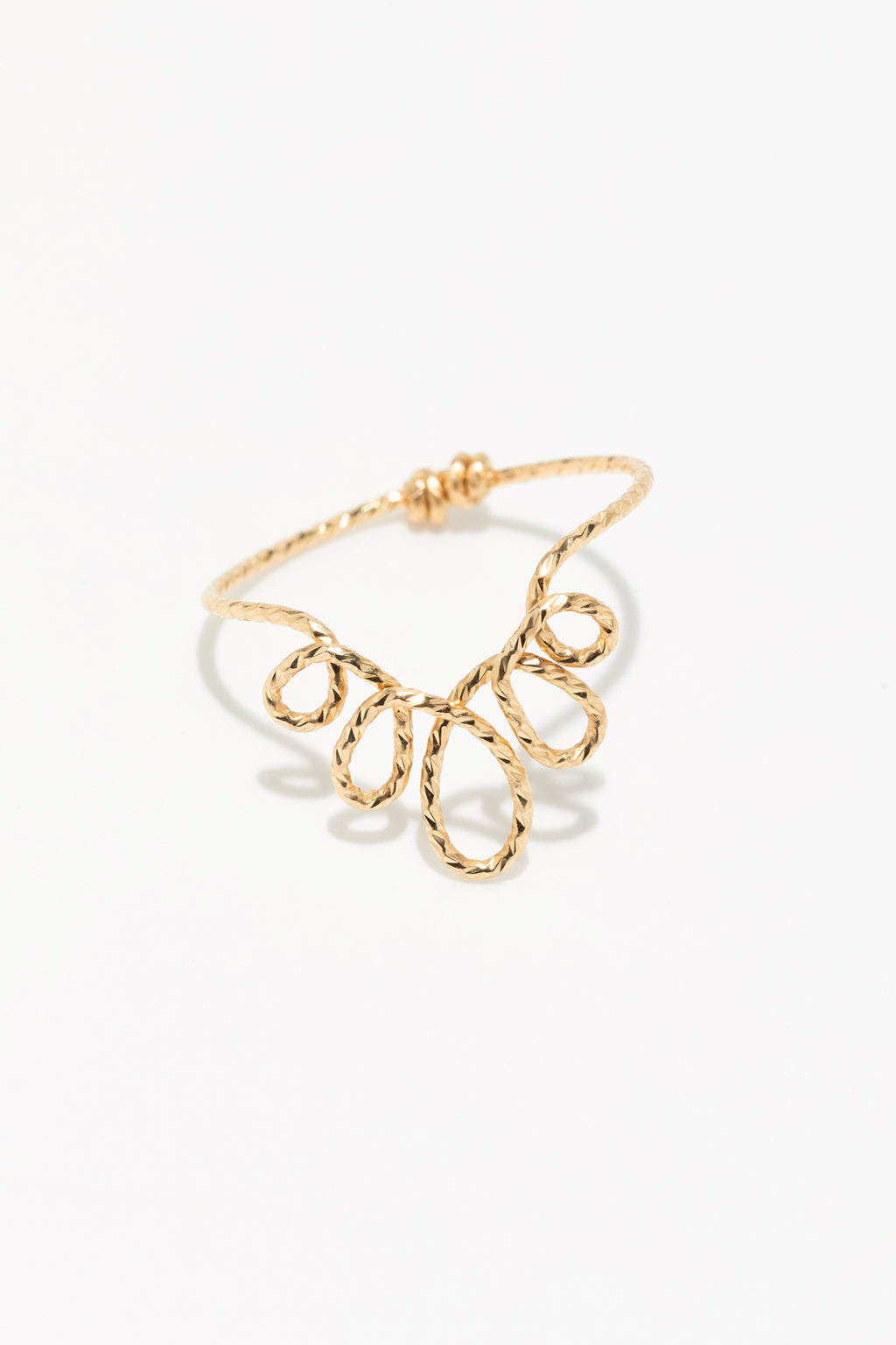 Sparkling Petal Ring