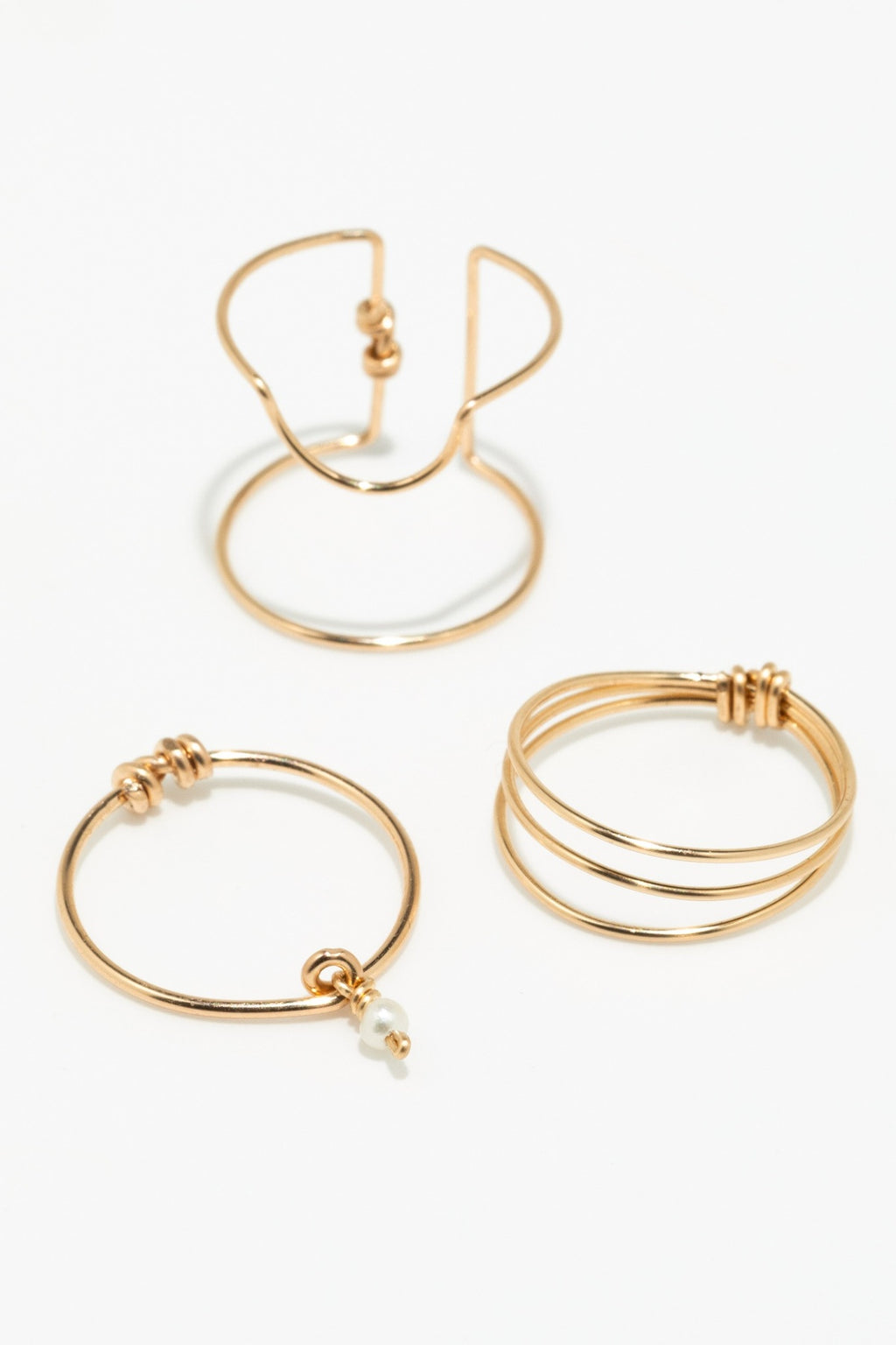Knuckle and Nail Ring Set