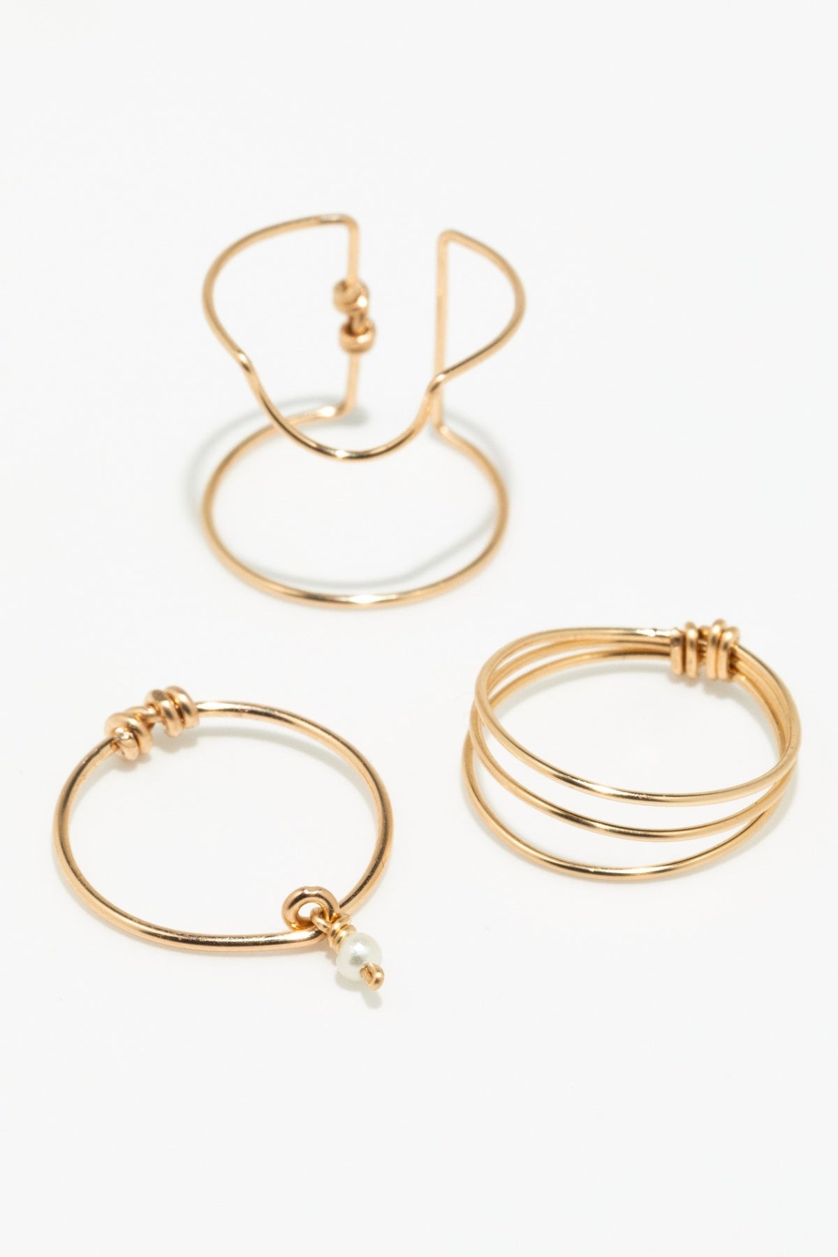 Knuckle and Nail Ring Set