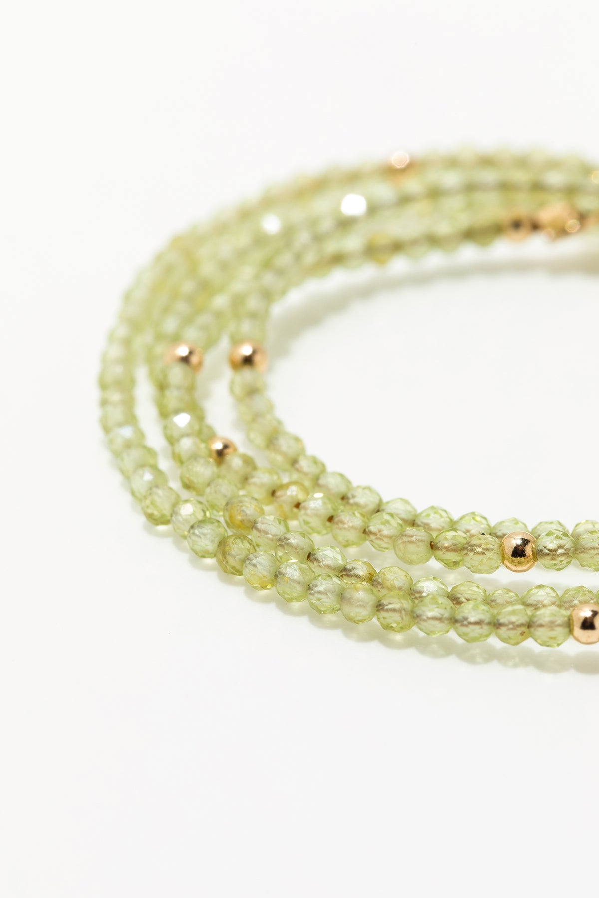Queen Necklace 40cm - Peridot