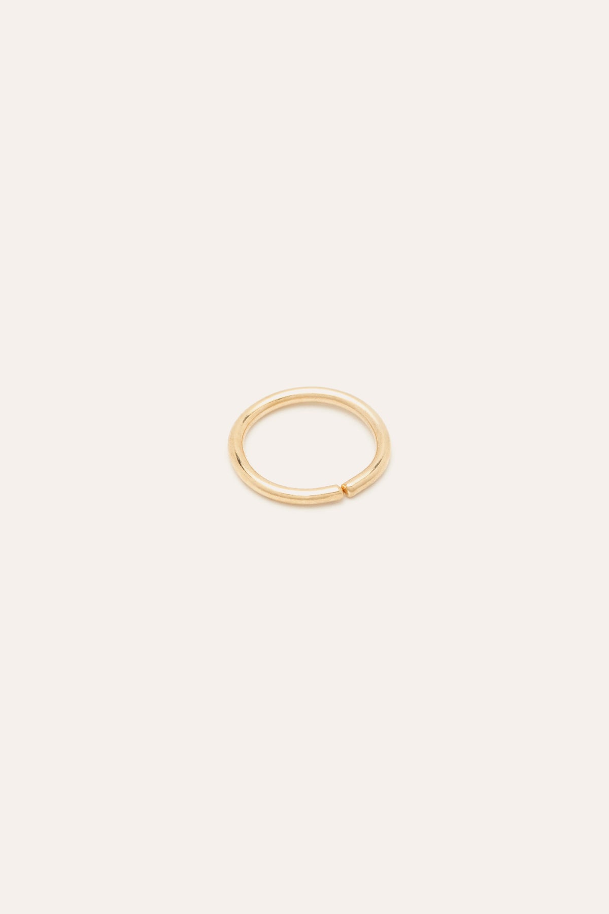 Helix piercing ring - 750‰ Gold