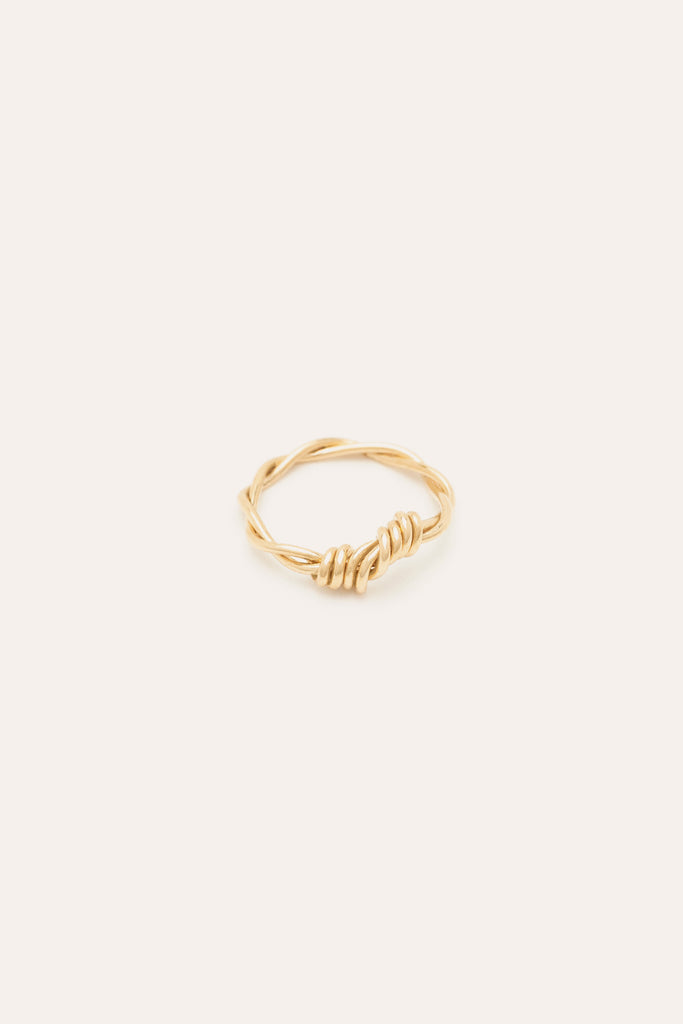 Torsade ring pendant - 750‰ Gold