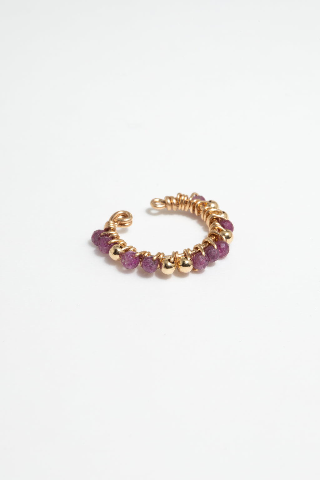 Fake Frida piercing - Ruby
