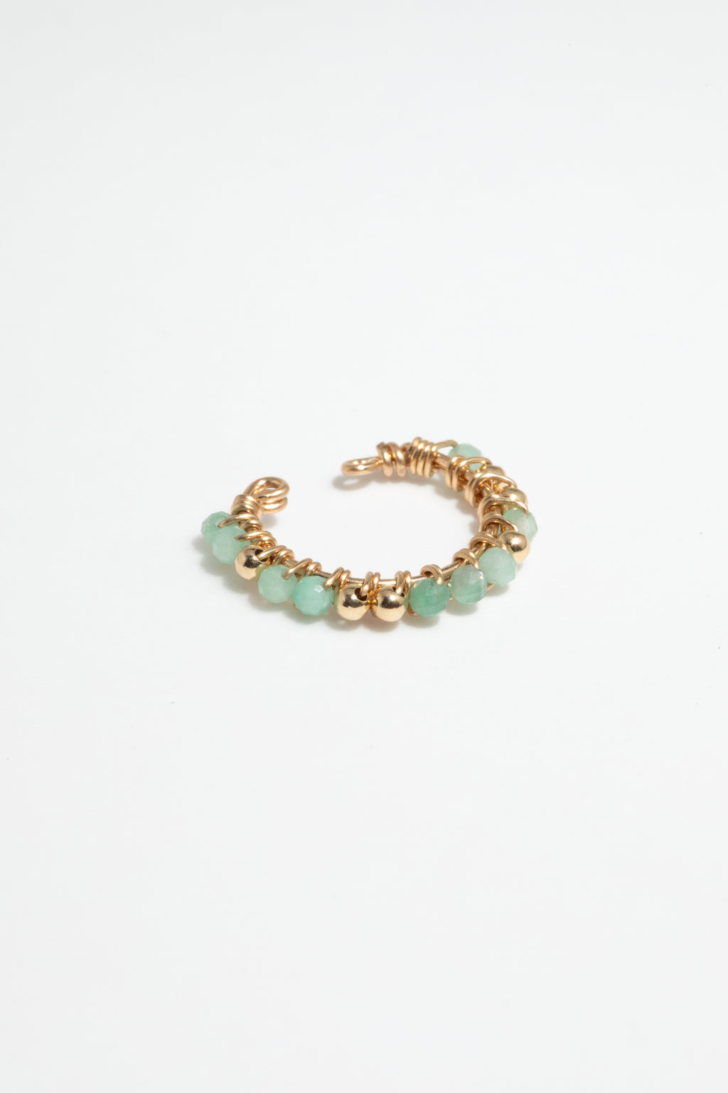 Frida faux piercing - Emerald