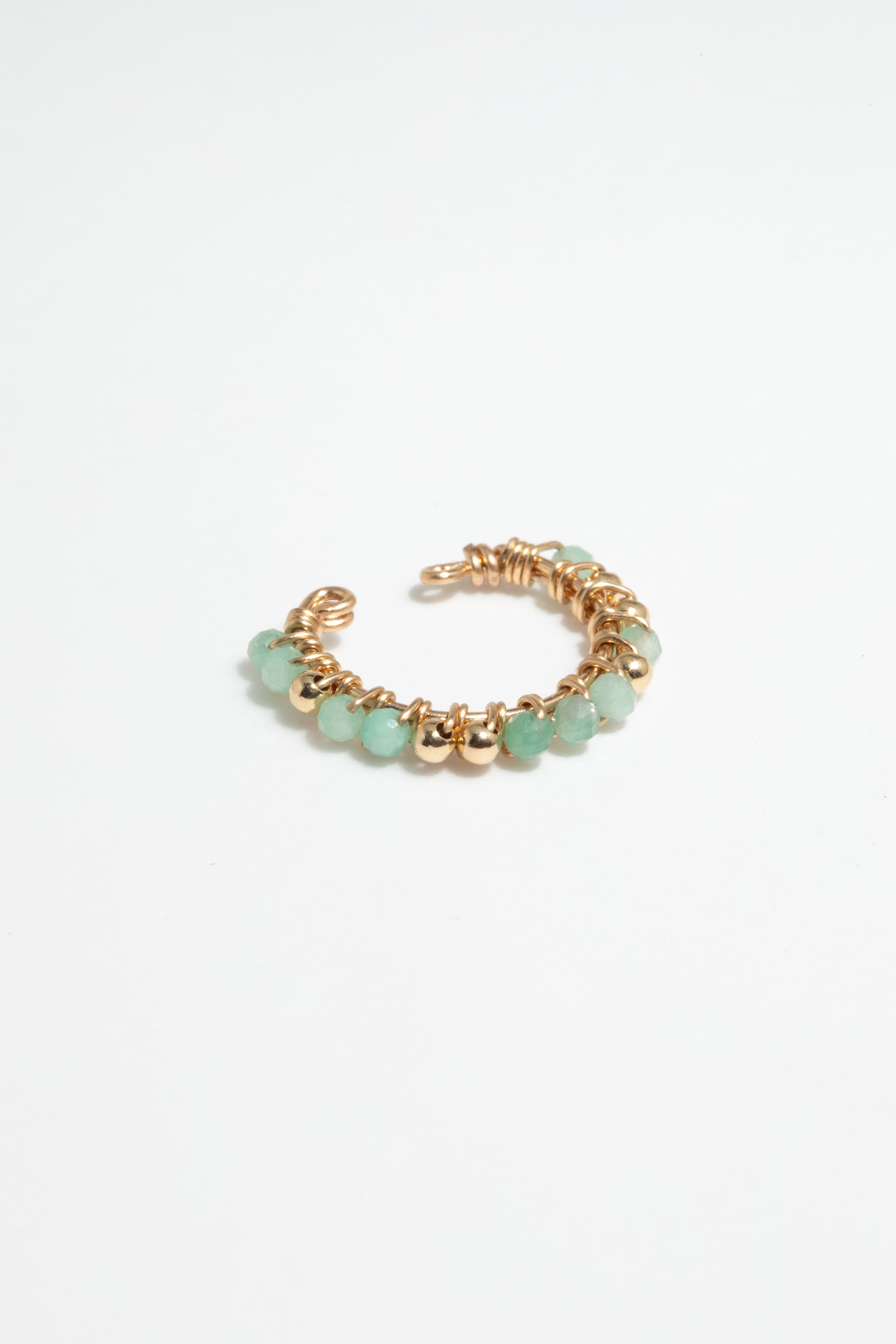 Frida faux piercing - Emerald