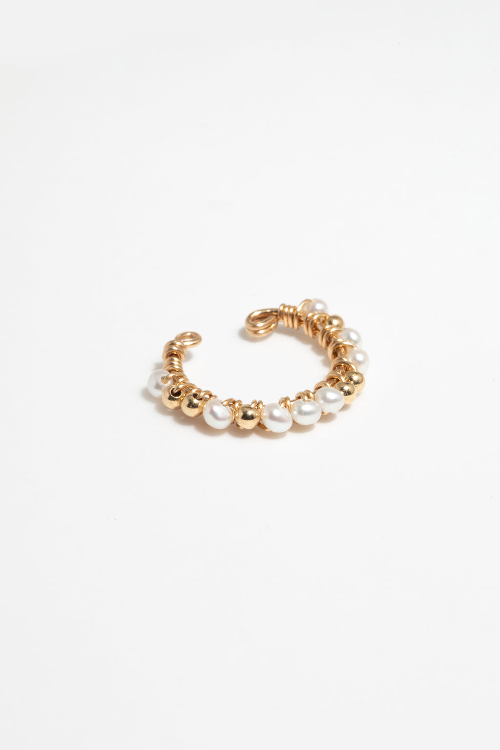Frida faux piercing - Cultured pearl