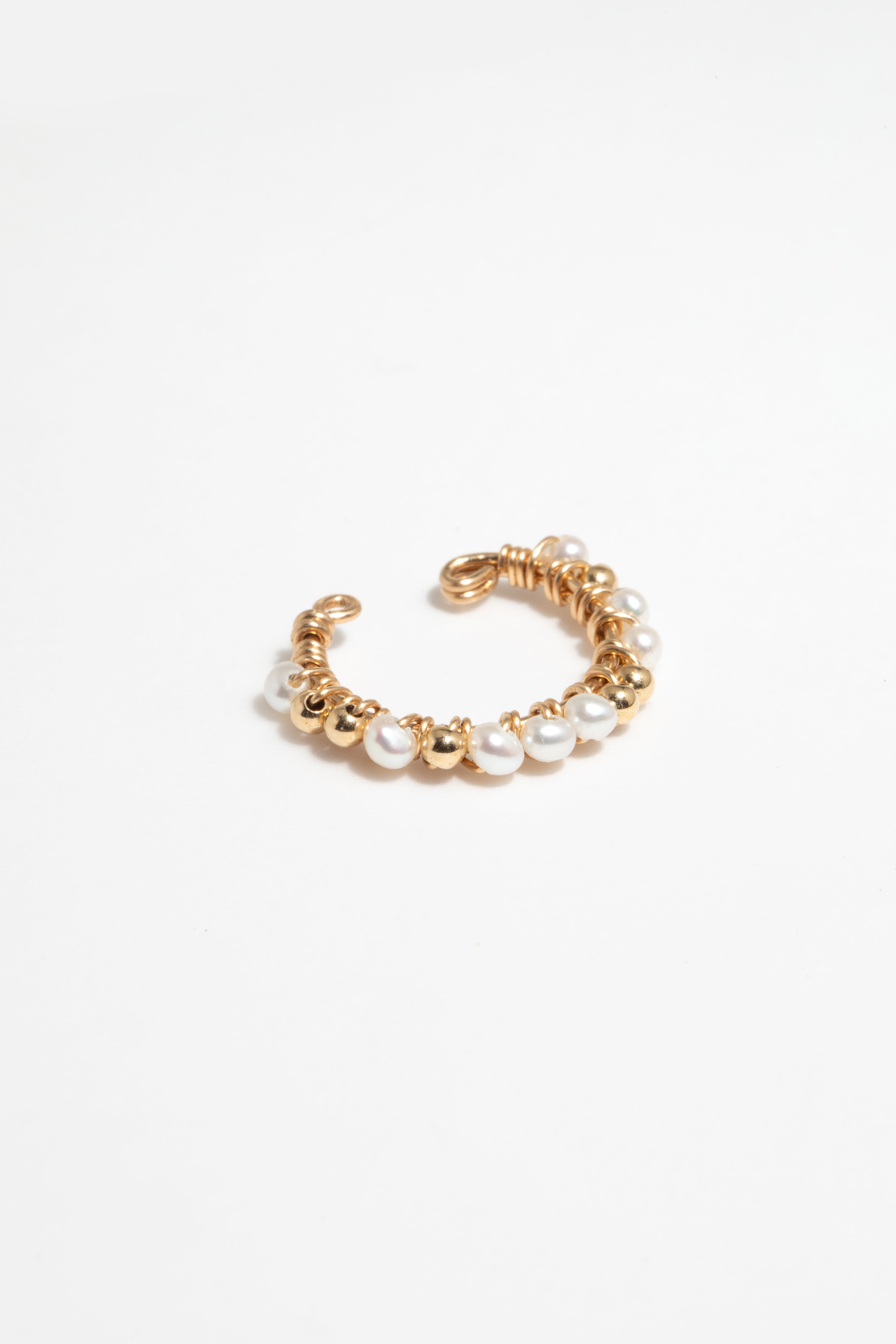 Frida faux piercing - Cultured pearl