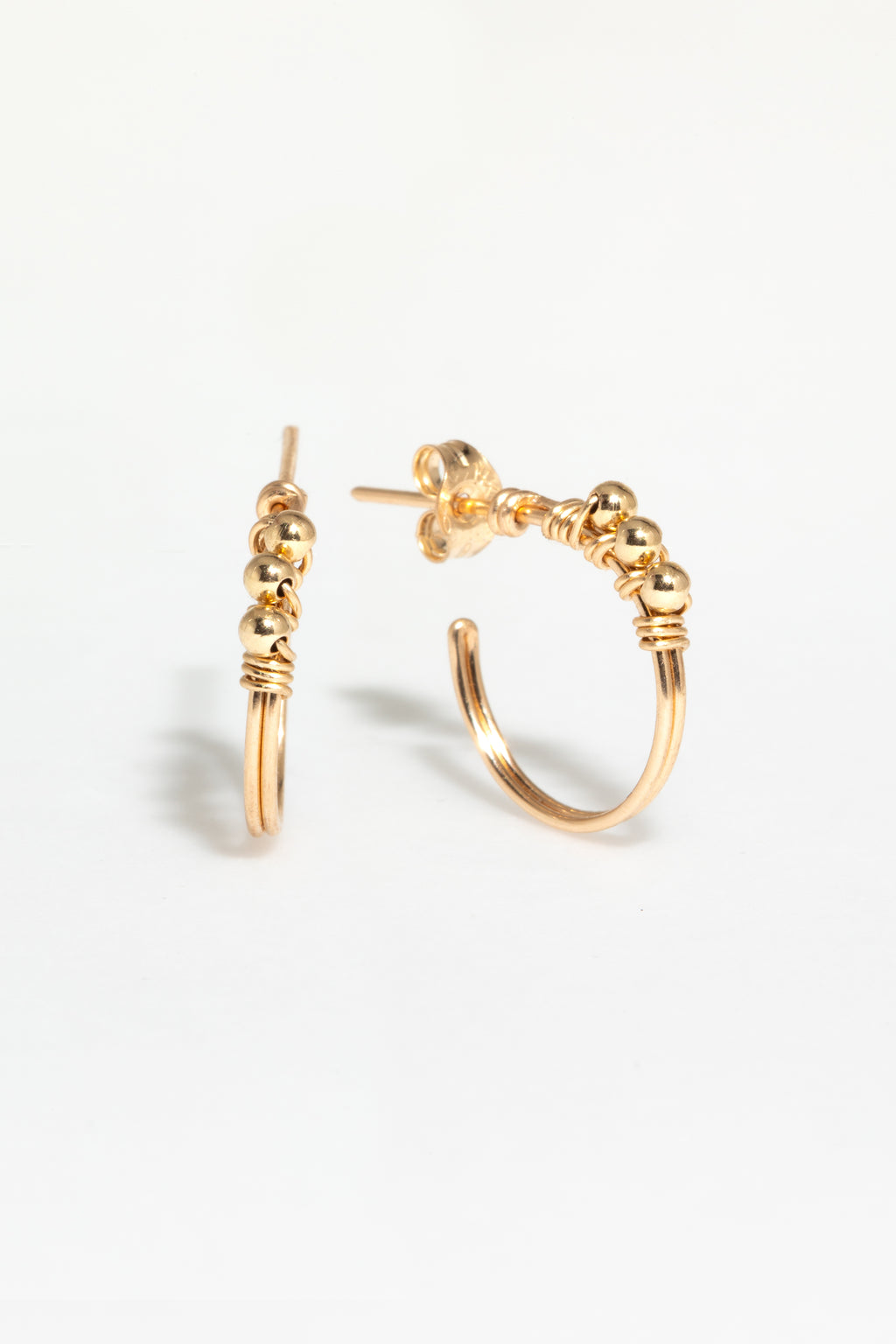 Théa Hoop Earrings - Gold