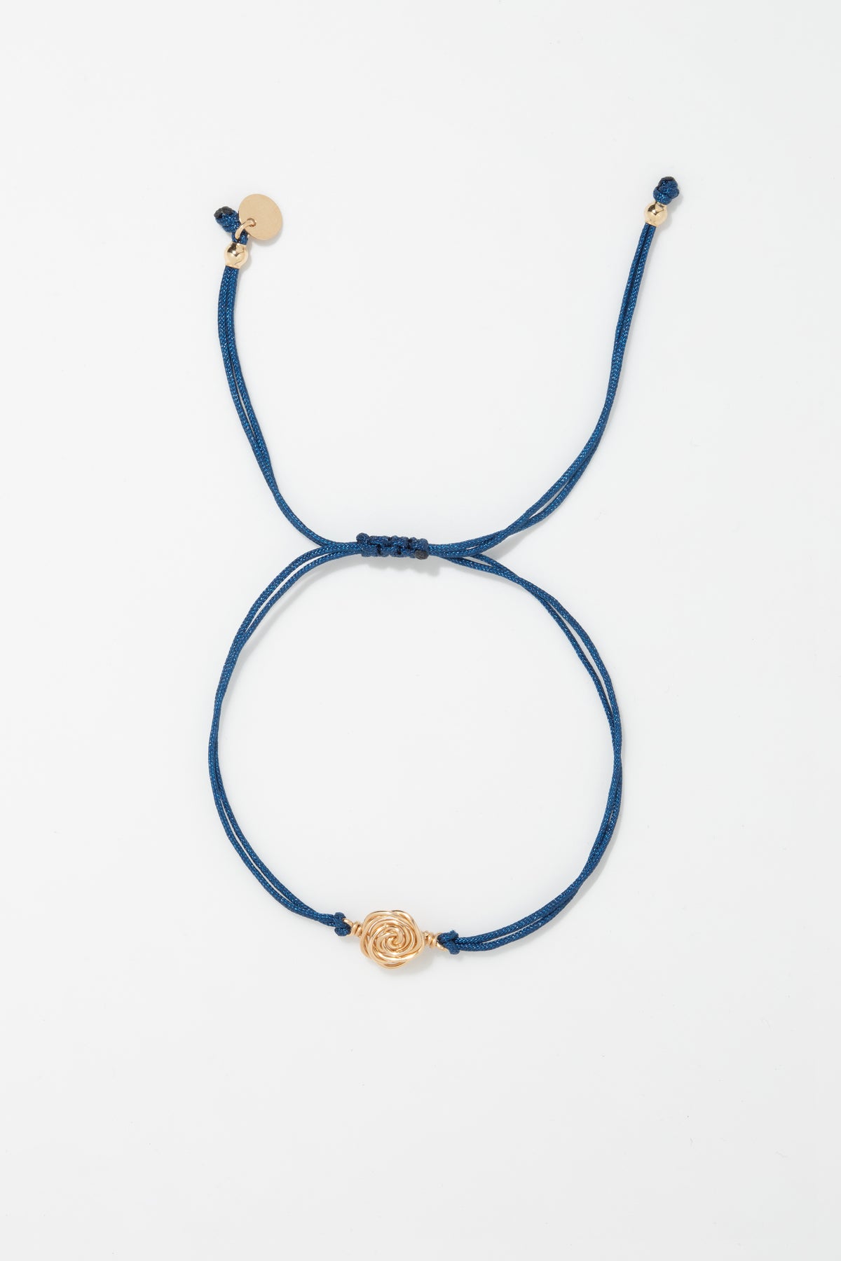 Rosa Cord Bracelet - Blue