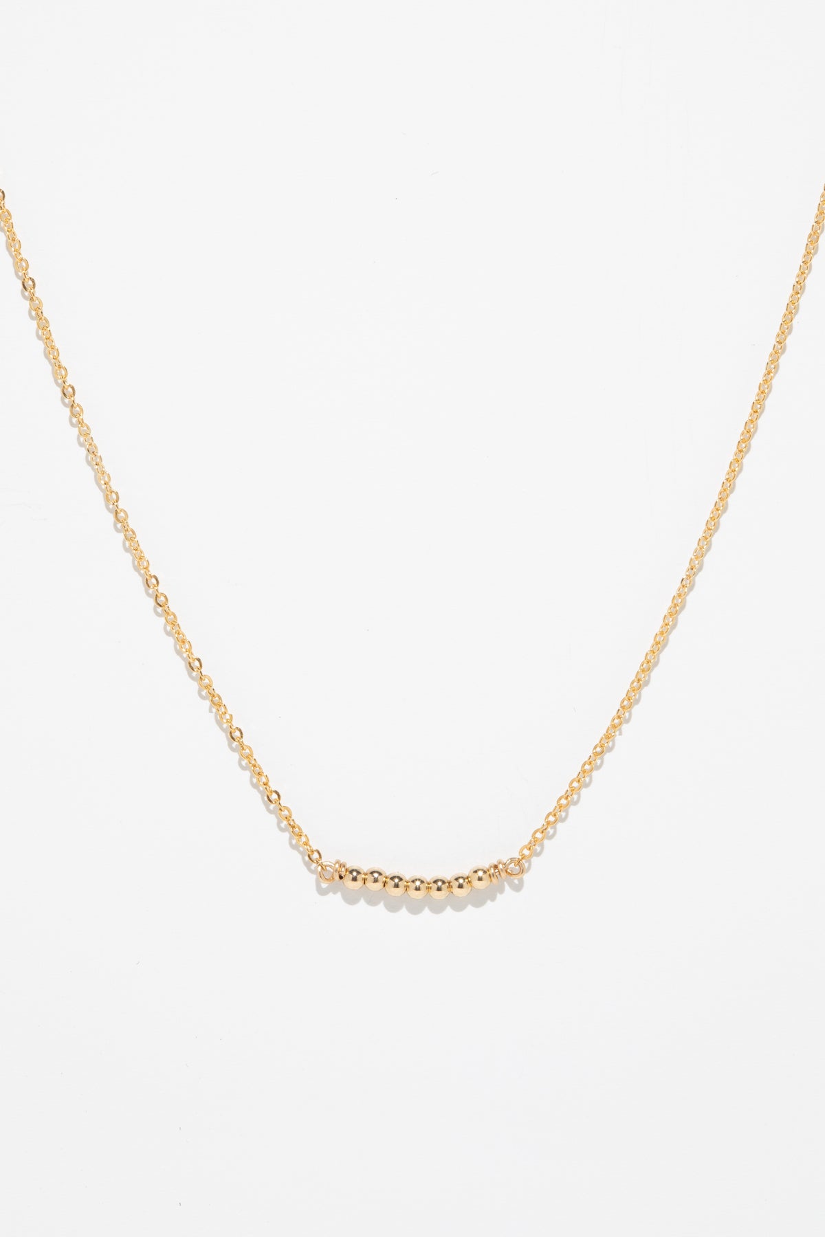 Thea short necklace - Gold