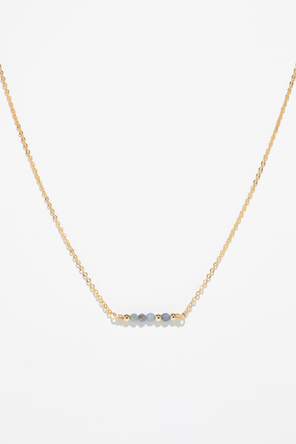 Théa short necklace - Sapphire