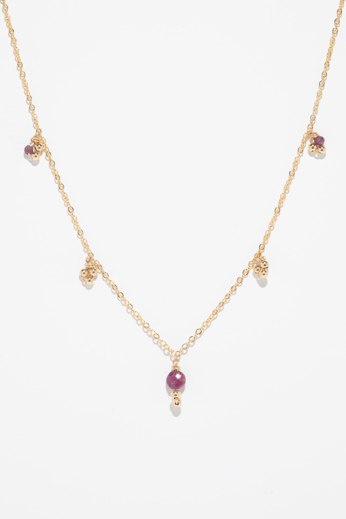 Gaia Necklace - Ruby