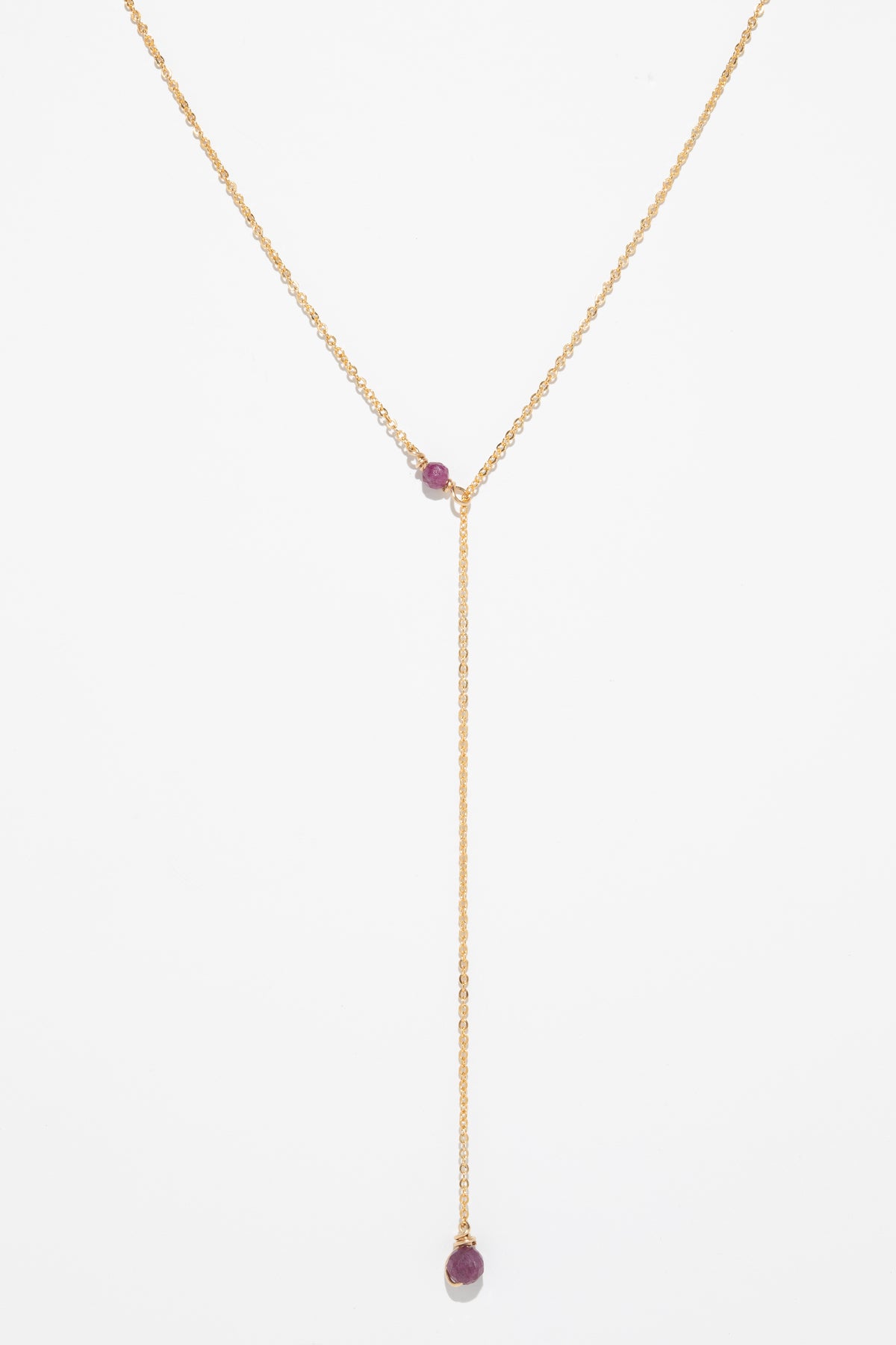 Vice Versa Necklace - Ruby