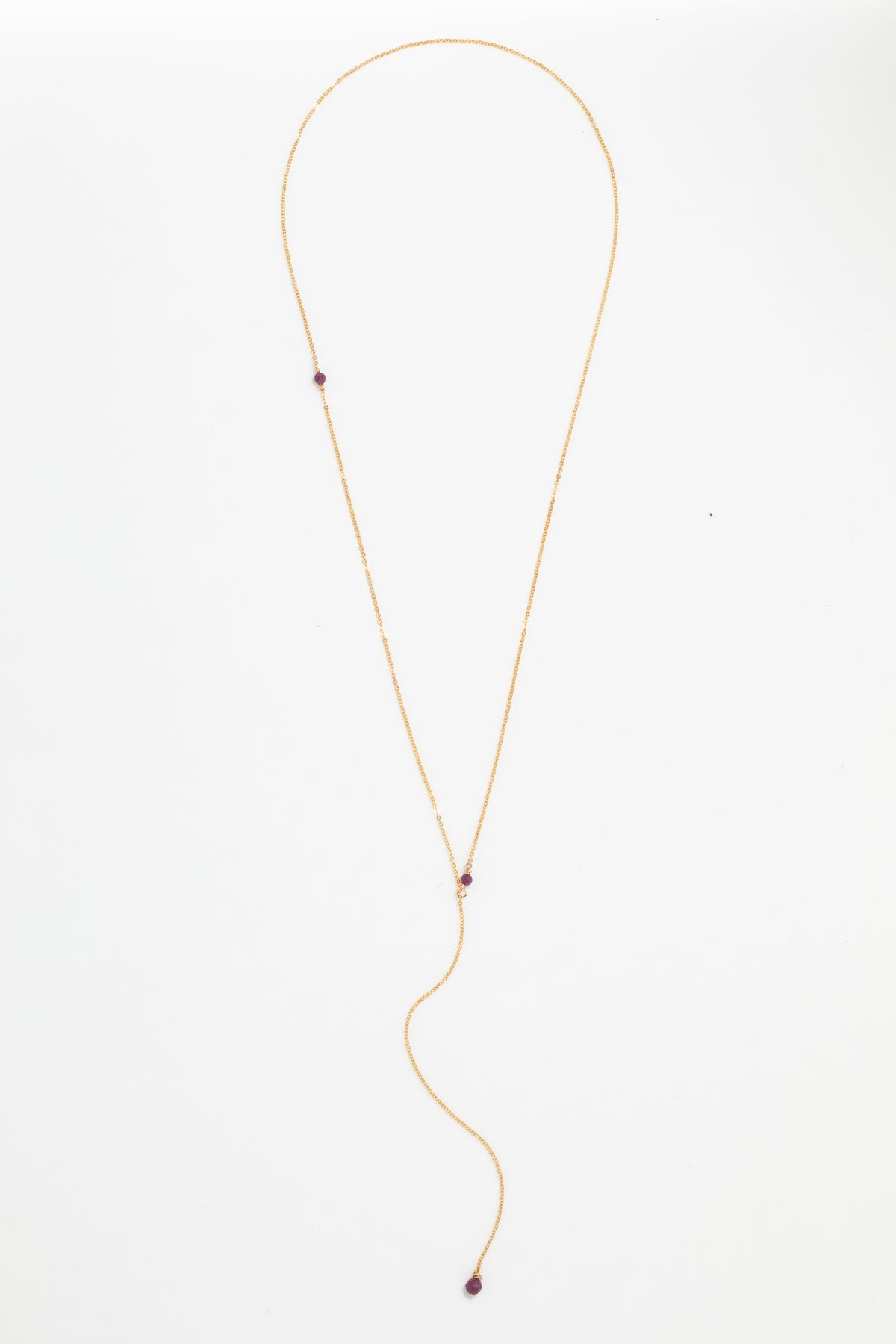 Vice Versa Necklace - Ruby
