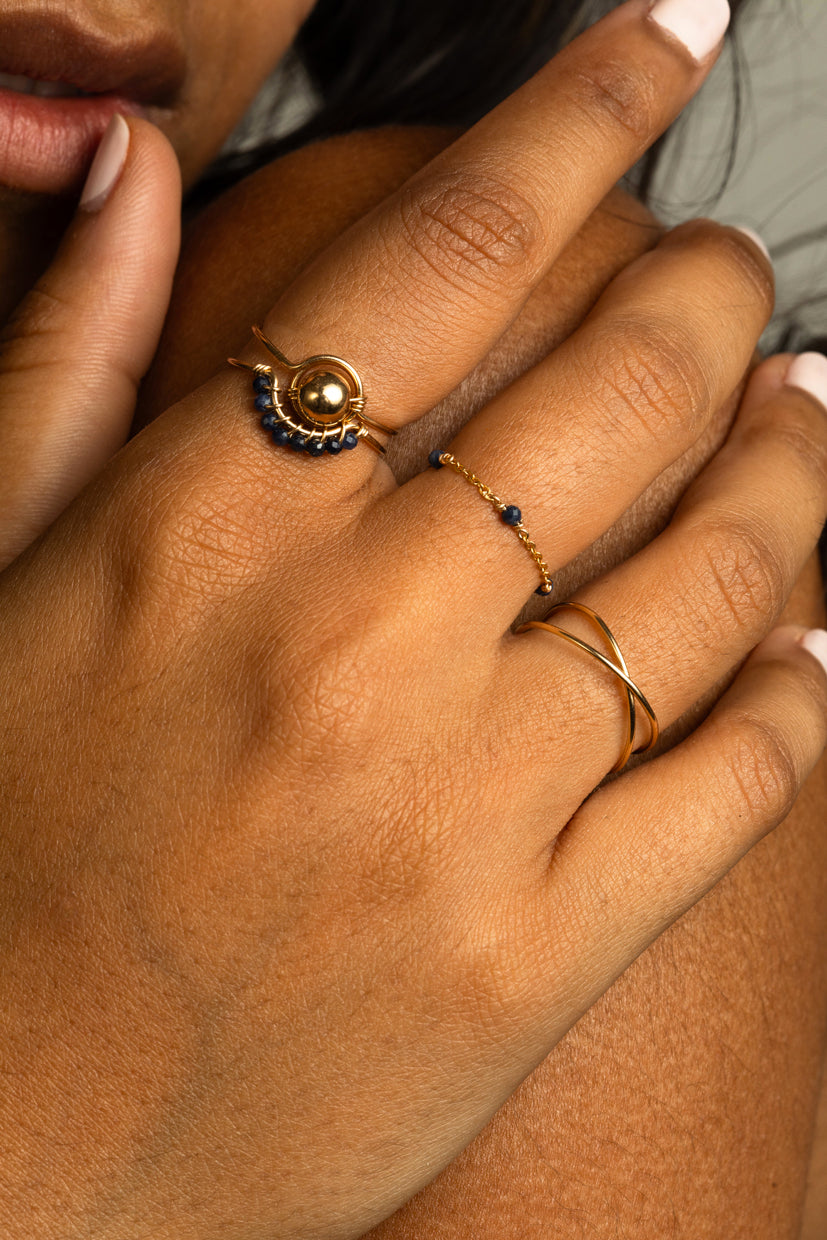 Frida Ring - Sapphire